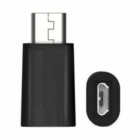 Adaptateur USB C vers Micro USB 2.0 Ewent EW9645 5V Noir de Ewent, Câbles et connectique - Réf : S0212638, Prix : 5,08 €, Rem...