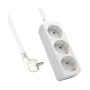 Rallonge 3 prises Schuko sans interrupteur Ewent EW395 3680W de Ewent, Multiprises - Réf : S0221019, Prix : 6,92 €, Remise : %