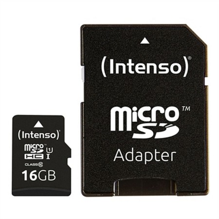 Carte Mémoire Micro SD avec Adaptateur INTENSO 34234 UHS-I Premium de INTENSO, Cartes mémoire - Réf : S0223425, Prix : 7,55 €...