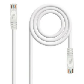 UTP Category 6 Rigid Network Cable NANOCABLE 10.20.1803-W LSZH (3 m) White by NANOCABLE, Ethernet cables - Ref: S0226168, Pri...