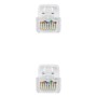 Cabo de rede rígido UTP Categoria 6 NANOCABLE 10.20.1803-W LSZH (3 m) Branco de NANOCABLE, Cabos Ethernet - Ref: S0226168, Pr...