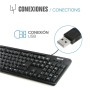 Tastatur iggual CK-BASIC-120T QWERTY USB Schwarz Spanisch Affe (1 Stücke) | Tienda24 - Global Online Shop Tienda24.eu