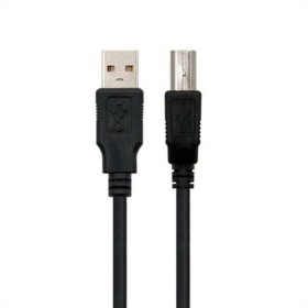 Cable USB 2.0 Ewent EC1003 Negro de Ewent, Cables de datos - Ref: S0230744, Precio: 2,70 €, Descuento: %