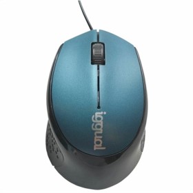 Souris iggual COM-ERGONOMIC-R 800 dpi Bleu Noir/Bleu de iggual, Souris - Réf : S0232393, Prix : 4,68 €, Remise : %