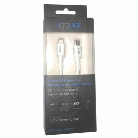 Câble USB-C vers Lightning iggual IGG317761 de iggual, Câbles USB - Réf : S0233231, Prix : 4,89 €, Remise : %