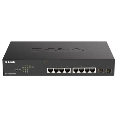 Switch D-Link DGS-1100-10MPV2/E von D-Link, Netzwerk-Switches - Ref: S0234113, Preis: 169,64 €, Rabatt: %