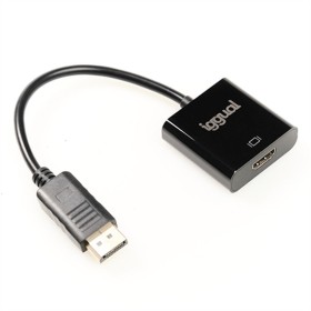 Adaptador DisplayPort a HDMI iggual IGG318041 de iggual, Adaptadores DP-HDMI - Ref: S0234351, Precio: 7,37 €, Descuento: %