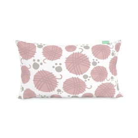 Cushion cover HappyFriday Kitty Multicolour 50 x 30 cm by HappyFriday, Cushion Covers - Ref: D1609216, Price: 5,63 €, Discoun...