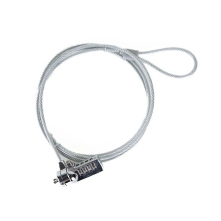 Cable de Seguridad iggual SECURE 4D de iggual, Candados de seguridad - Ref: S0238814, Precio: 4,40 €, Descuento: %