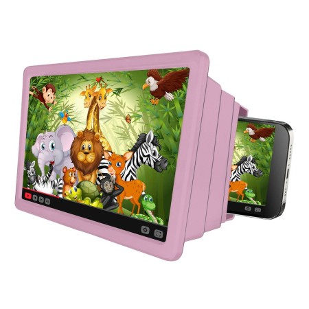 Screen Magnifier for Mobile Devices Celly KIDSMOVIEPK Pink Plastic by Celly, Mounts & Stands - Ref: S0241677, Price: 7,42 €, ...