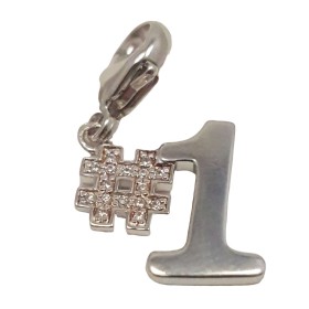 Charm da Donna Ti Sento 8262ZI (1,5 cm) di Ti Sento, Fermagli Charm - Rif: S0310912, Prezzo: 6,45 €, Sconto: %