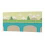 Toile HappyFriday Happynois Train Multicouleur 27 x 54 cm de HappyFriday, Impressions sur toile - Réf : D1609252, Prix : 11,0...