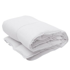 Piumino Letto HappyFriday Basic Bianco 450 g/m² 220 x 220 cm di HappyFriday, Piumini e copripiumini - Rif: D1609259, Prezzo: ...