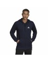 Men's Sports Jacket Adidas Essentials French Terry Big Dark blue | Tienda24 Tienda24.eu