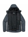 Skijacke Salomon Snow Rebel Damen Grau | Tienda24 Tienda24.eu