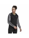 Men's Sports Jacket Adidas Mélange French Terry Black | Tienda24 Tienda24.eu