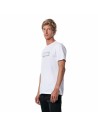 Camisola de Manga Curta Homem Rip Curl El Mama Branco | Tienda24 Tienda24.eu