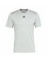 Camisola de Manga Curta Homem Adidas Hiit Verde Claro | Tienda24 Tienda24.eu