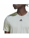 Herren Kurzarm-T-Shirt Adidas Hiit Hellgrün | Tienda24 Tienda24.eu