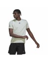 Camisola de Manga Curta Homem Adidas Hiit Verde Claro | Tienda24 Tienda24.eu