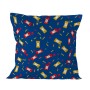 Capa de almofada HappyFriday Baleno Teen Blue Hotdog Multicolor 80 x 80 cm | Tienda24 - Global Online Shop Tienda24.eu