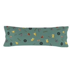 Funda de almohada HappyFriday Baleno Teen Racer Car Multicolor 45 x 110 cm de HappyFriday, Sábanas y fundas de almohada - Ref...