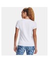 Damen Kurzarm-T-Shirt Under Armour Graphic Weiß | Tienda24 Tienda24.eu