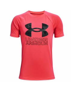 Camiseta de Manga Corta Infantil Puma Individual Rise Blue Azul | Tienda24 Tienda24.eu