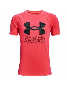 Camiseta de Manga Corta Niño Under Armour Tech Hybrid Rojo de Under Armour, Niño - Ref: S6483928, Precio: 21,34 €, Descuento: %