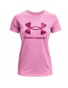 T-shirt à manches courtes femme Under Armour Graphic Rose | Tienda24 Tienda24.eu