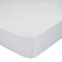 Sábana Bajera Ajustable HappyFriday Basic Blanco 105 x 200 x 32 cm de HappyFriday, Sábanas y fundas de almohada - Ref: D16093...