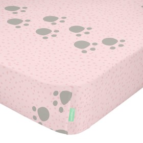 Lenzuolo con angoli HappyFriday HAPPYNOIS Multicolore Rosa 60 x 120 x 14 cm di HappyFriday, Lenzuola e federe per cuscino - R...