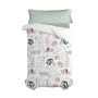 Fitted sheet HappyFriday MOSHI MOSHI Multicolour 105 x 200 x 32 cm | Tienda24 - Global Online Shop Tienda24.eu