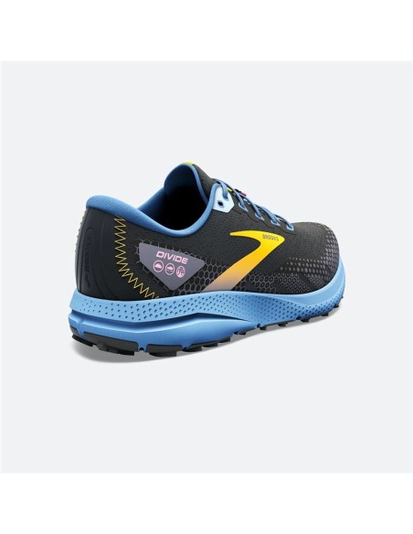 Sapatilhas de Running para Adultos Brooks Divide 3 Mulher Preto | Tienda24 Tienda24.eu