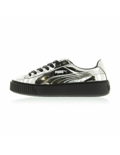 Scarpe Sportive da Donna Puma Basket Platform Metallic Grigio chiaro da Puma, Sneaker - Ref: S6484127, Precio: 92,08 €, Descu...