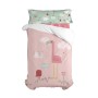 Fitted sheet HappyFriday MOSHI MOSHI Multicolour 105 x 200 x 32 cm by HappyFriday, Sheets and pillowcases - Ref: D1609400, Pr...