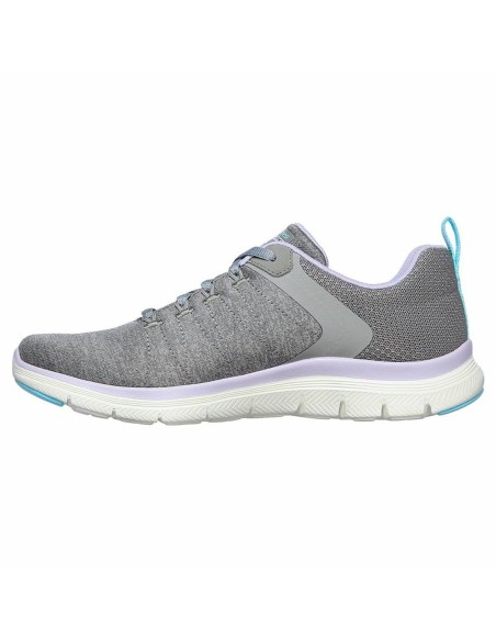 Zapatillas Deportivas Mujer Skechers Flex Appeal 4.0 Gris | Tienda24 Tienda24.eu