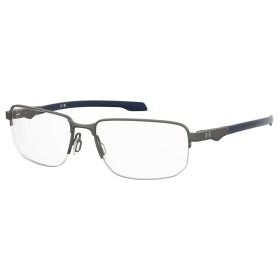 Monture de Lunettes Homme Under Armour UA-5062-G-V6DF717 Gris ø 57 mm de Under Armour, Lunettes et accessoires - Réf : S03864...