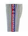 Leggings de Desporto Infantis Converse Wordmark Taping Cinzento escuro | Tienda24 Tienda24.eu