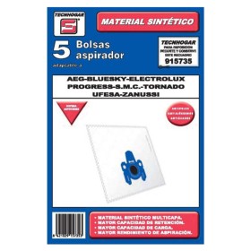 Sac de Rechange pour Aspirateur Sil.ex Moulinex 26,5 x 18 cm (5 Unités) | Tienda24 - Global Online Shop Tienda24.eu