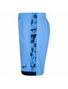 Short de Sport pour Enfants Nike Dry Fit Trophy Bleu Noir | Tienda24 Tienda24.eu