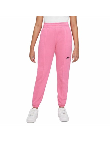 Calças Desportivas Infantis Nike Sportswear Cor de Rosa | Tienda24 Tienda24.eu