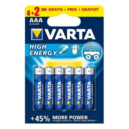 Batterie Varta 4903121436 AAA 1 V | Tienda24 - Global Online Shop Tienda24.eu