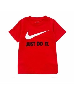 Maglia a Maniche Corte per Bambini Nike Swoosh Rosso da Nike, Bambino - Ref: S6484952, Precio: 30,24 €, Descuento: %