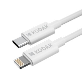 Cable USB Kodak Blanco Multicolor 1 m de Kodak, Cables USB - Ref: S0442001, Precio: 3,75 €, Descuento: %