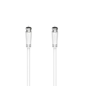 Coaxial TV Antenna Cable Hama 1,5 m White by Hama, Satellite equipment - Ref: S0446070, Price: 6,05 €, Discount: %