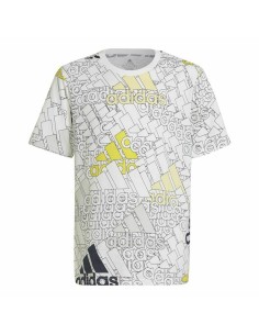 Maglia a Maniche Corte per Bambini Adidas Brand Love Bianco da Adidas, Bambino - Ref: S6484962, Precio: 19,57 €, Descuento: %