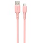 Cable USB A a USB-C DCU Rosa 1 m de DCU Tecnologic, Cables USB - Ref: S0451336, Precio: 8,48 €, Descuento: %