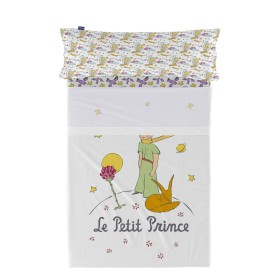 Juego de Sábanas HappyFriday Le Petit Prince Ses amis Multicolor Cama de 80/90 2 Piezas de HappyFriday, Ropa de cama para cun...