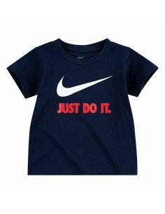 Camiseta de Manga Corta Infantil Nike Sportswear Futura Azul | Tienda24 Tienda24.eu